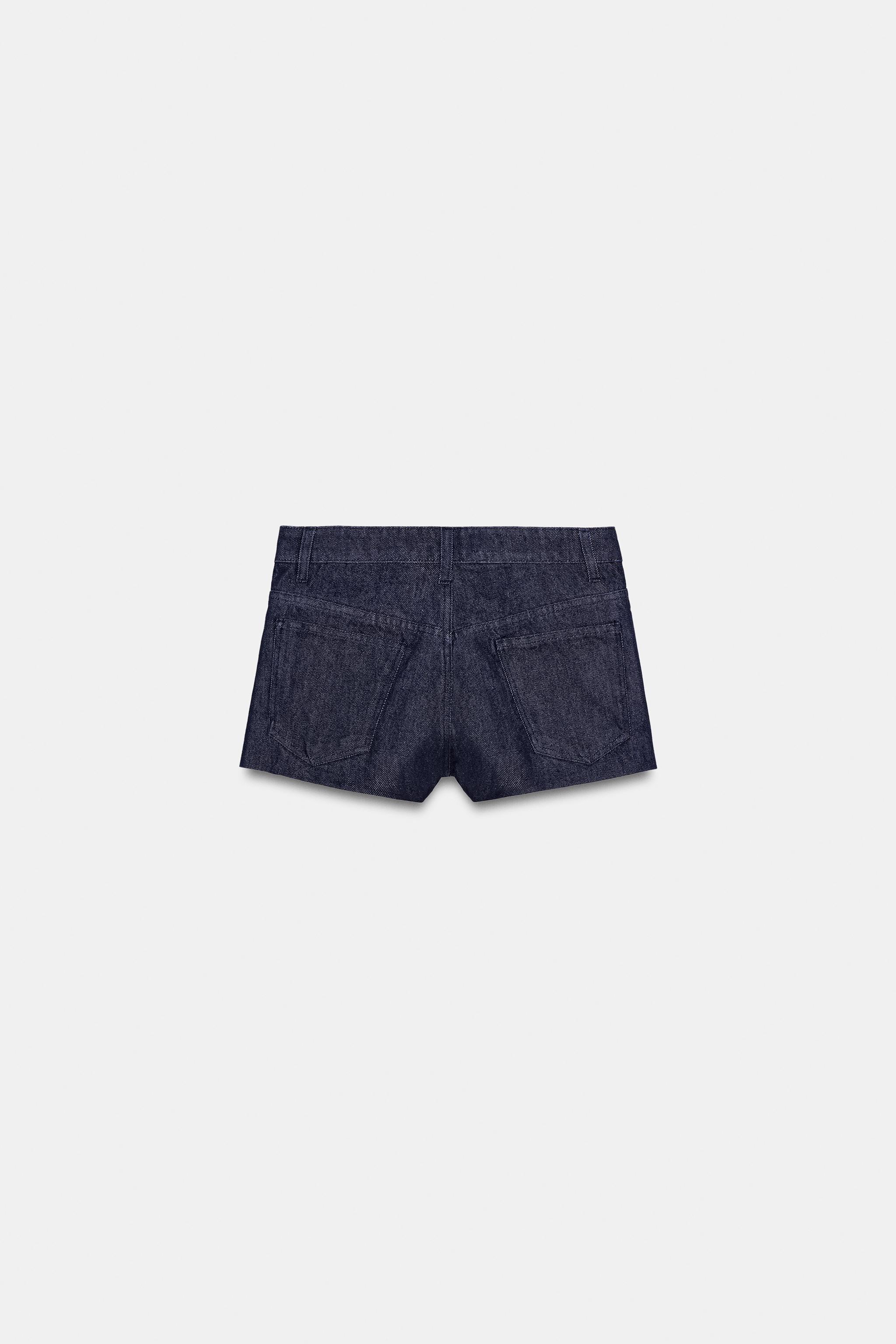 SHORT EN DENIM TRF TAILLE NORMALE